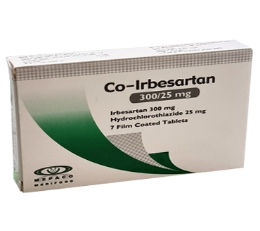 Co-Irbesartan 300/25mg